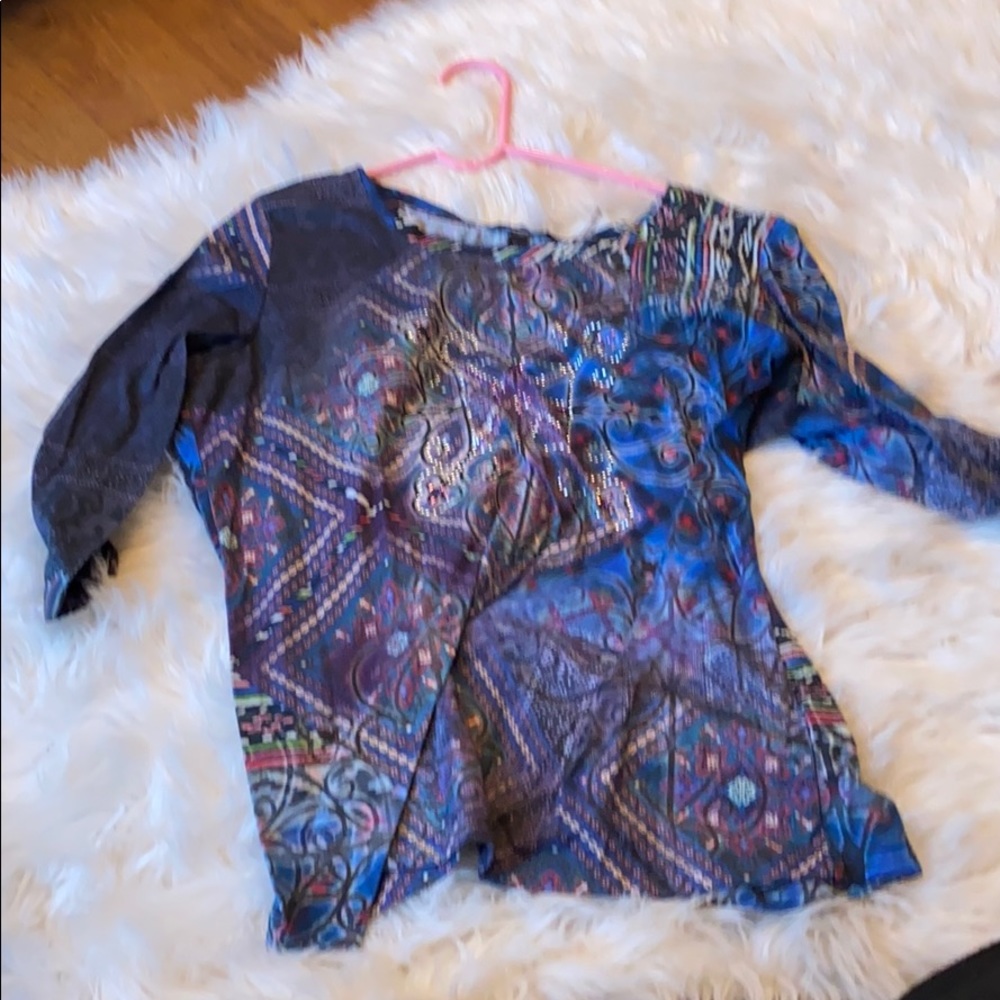 Xl kiara blouse,3/4 sleeve
